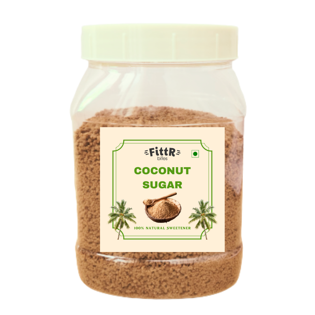 FittR Bites Coconut Sugar, Natural Sweetener, pure & healthy sugar alternative, 325 Gm