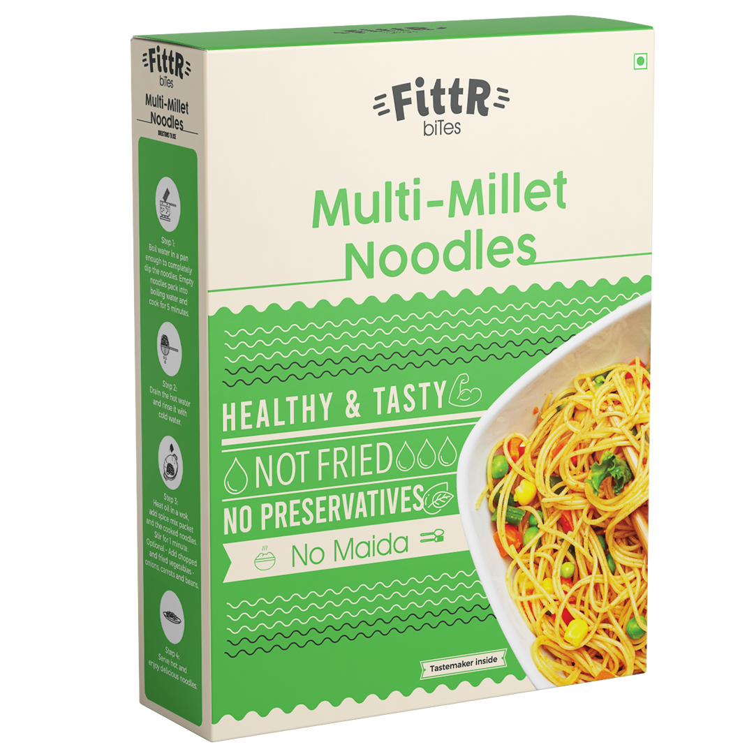 Multi Millets Dosa mix (200g) & Multi Millets Noodles (192g) Combo | Pack of 2