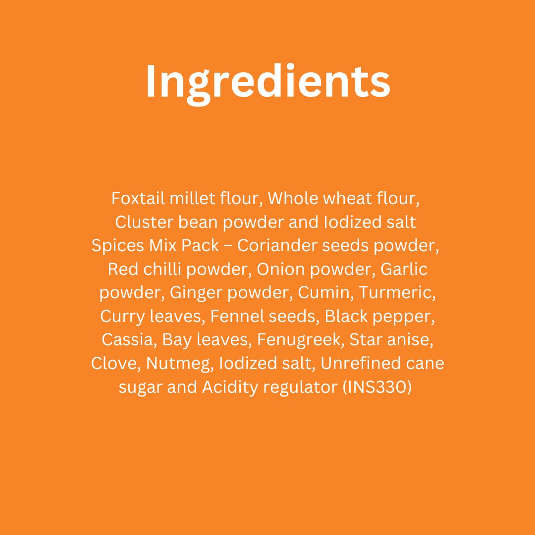 Foxtail Millet Healthy Noodles
