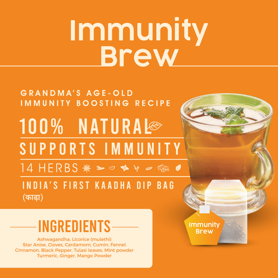 Immunity Brew - Dip Bags (25 tea bags)