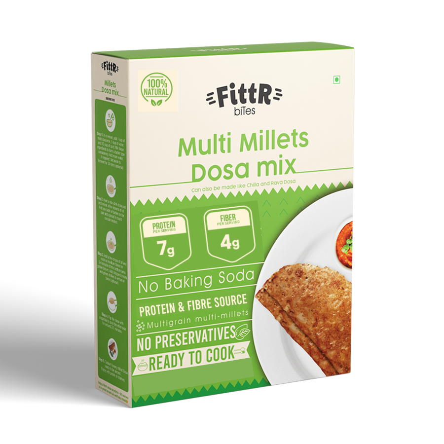 Multi Millets Dosa Instant Mix | Healthy Breakfast | 200 GMS