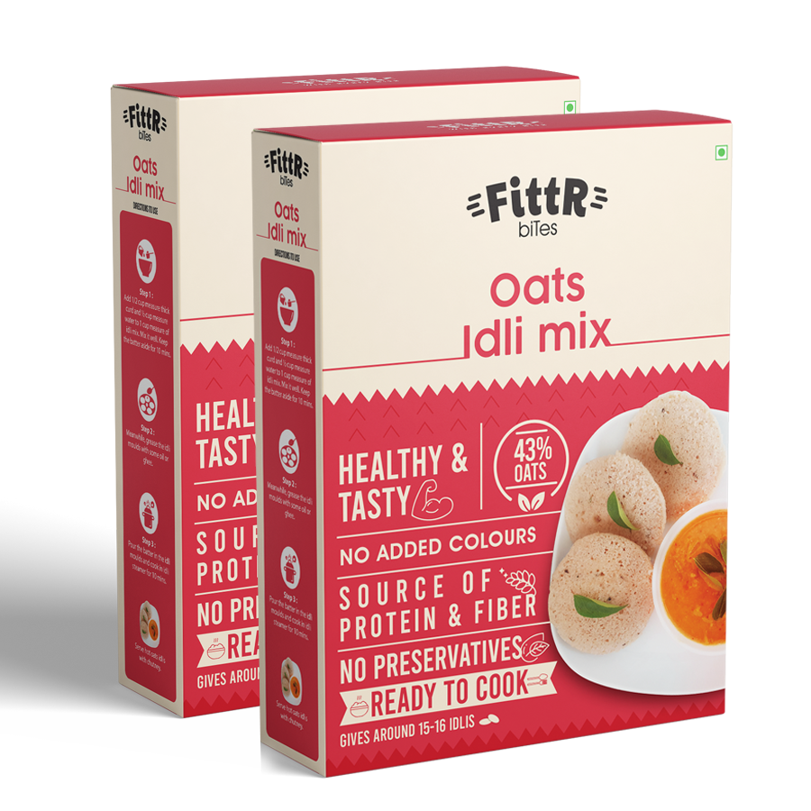 Oats Idli Mix | Healthy Breakfast | 325 Gms, 15-16 Idlis