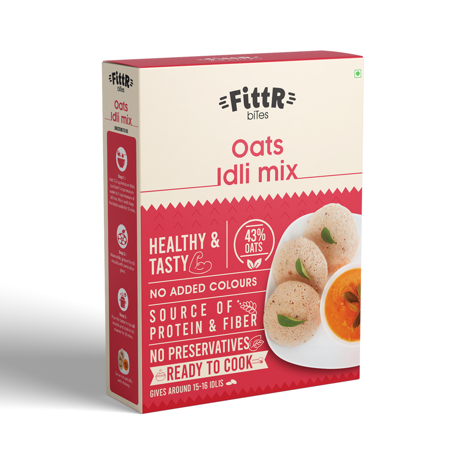 Oats Idli Mix | Healthy Breakfast | 325 Gms, 15-16 Idlis